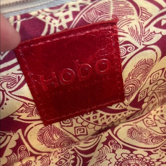 Hobo Lauren Clutch Wallet Leather Double Frame Dark Citron Moss Green Magnetic - Picture 7 of 16